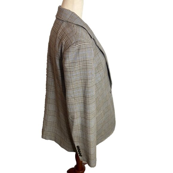Madewell $238 The Kline Blazer Cooper Plaid Size 10 NS377 - Picture 6 of 14